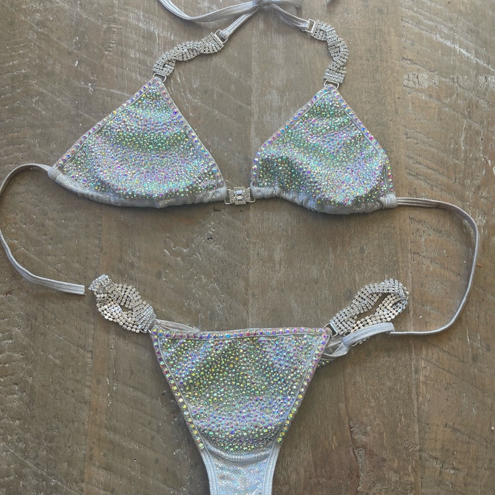 Angel Competition Bikini White